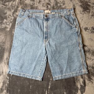 Levis Carpenter Shorts Denim Jean Jorts Size 42 Casual Wear